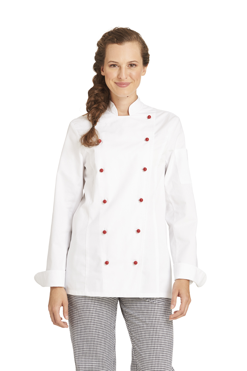 08/572 S Leiber, Damen-Kochjacke, 08/572