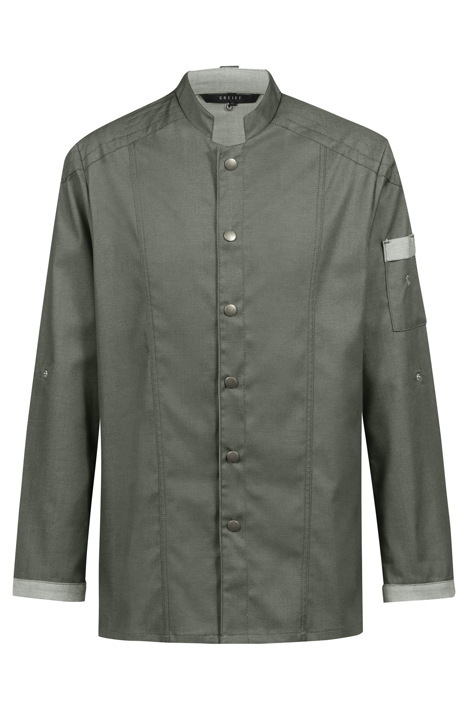 Greiff, Herren -Kochjacke im Bikerstyle 55721.6910.