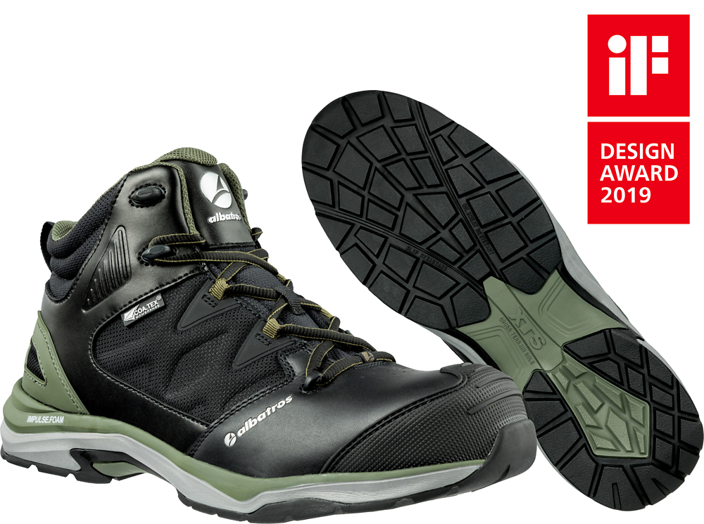 Albatros, Sicherheitsstiefel S3 Ultratrail Olive CTX MID Albatros, Sicherheitsstiefel S3 Ultratrail Olive CTX MID